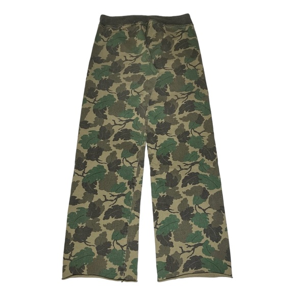 VHTF: Y2K Lucky Brand ☯︎︎ Camo Leaf Print Sweatpants ☯︎︎ Army Green ☯︎ Small Med - Picture 4 of 15